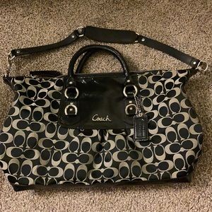Coach Ashley signature purse